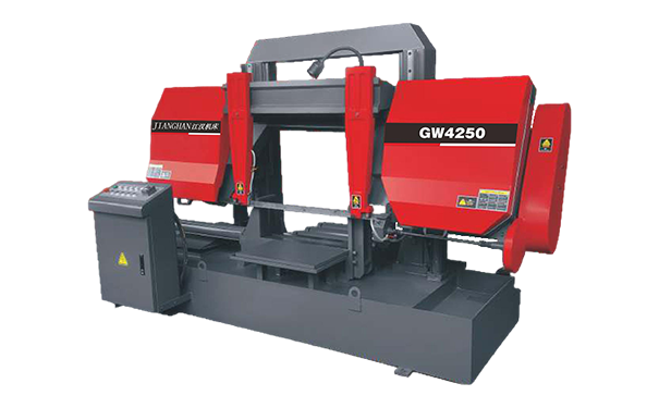 罗甸GW4250双柱龙门卧式带锯床