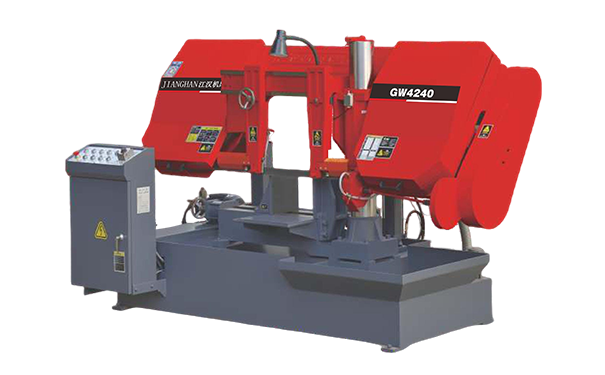 罗甸GW4240双柱卧式带锯床