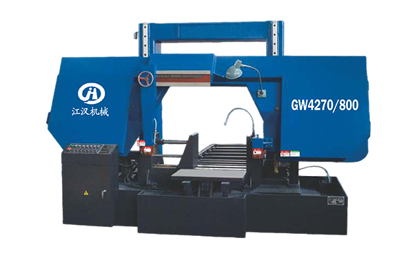 罗甸GW4270/800双柱龙门卧式带锯床